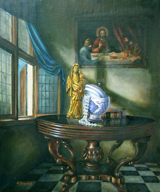 Pred vecernju molitvu
ulje
dimenzije 65x50